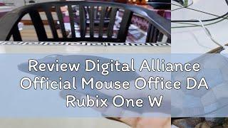 Review Digital Alliance Official Mouse Office DA Rubix One Wireless Bluetooth Slient Click Ergonomi