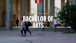 Degrees: Bachelor of Arts