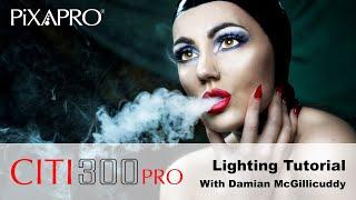 The PiXAPRO CITI300 Pro Creative Lighting Tutorial - With Damian McGillicuddy