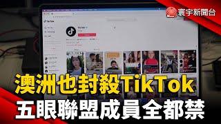 澳洲也封殺TikTok 五眼聯盟成員全都禁了｜#寰宇新聞 @globalnewstw