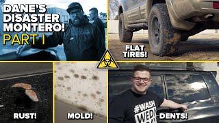 DANE'S DISASTER MONTERO | PART I: Roasting It, Tunnel Car Wash & Detailing Evaluation