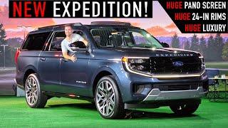 2025 Ford Expedition Platinum -- HUGE Luxury & Tech, But Can it BEAT Tahoe?? (Innovative Tailgate)