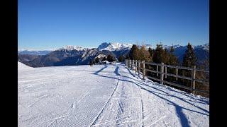 LATEMAR-PAMPEAGO, ALPE CERMIS, LUSIA-BELLAMONTE: meraviglie invernali in VAL DI FIEMME