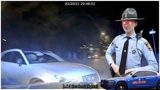 High-Speed Pursuit | GEORGIA STATE PATROL Rips Audi A3 Apart with Perfect Pit Maneuver!