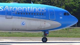 Movimento incomum no Aeroporto de Salvador - A330 da Aerolineas desviado para Salvador 