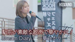 【歌うま】駅前が素敵な歌声で華やかに！ Dream Diary / 一華ひかり  推奨 高音質（HQ SOUND）横須賀ジャズロックフェスティバル