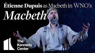 Étienne Dupuis as Macbeth in WNO's Macbeth | Nov. 13 - 23, 2024