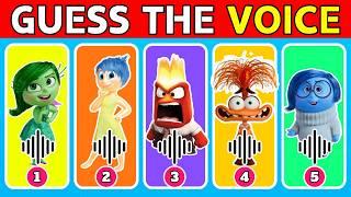  Guess the Characters by Their Voice! ️ Inside Out 2: Envy, Embarrassment, Anxiety & Ennui 