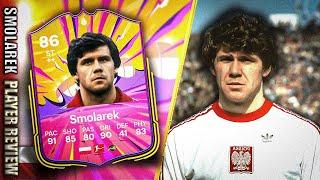 MOST UNDERATED CARD EVER!! 86 HERO SMOLAREK PLAYER REVIEW! EAFC 25 ULTIMATE TEAM