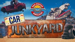 Car Junkyard DLC - Gas Station Simulator | Deutsch | LIVE  01