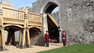 Tower of London unveils working drawbridge