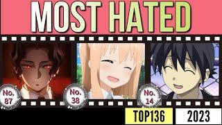 TOP136 Most Hated Anime Characters of all Time (2023 Edition)