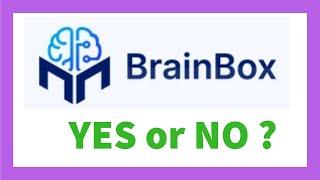 BrainBox Review | Legit Brain Box AI?