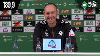 Vor Werder Bremen gegen Energie Cottbus: Die Highlights der Pressekonferenz in 189,9 Sekunden!