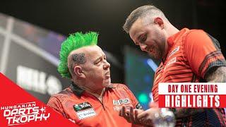 DAY ONE IN BUDAPEST COMPLETE! | Day One Evening Highlights | 2024 Hungarian Darts Trophy