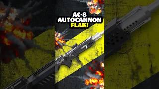 AC-8 Autocannon Receives Flak Projectiles