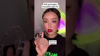 Tiktok viral KVD good apple foundation review #shorts