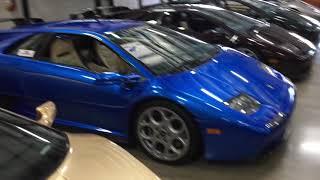 Seattle 2018 - Cats Exotics - SEVEN 2001 Lamborghini Diablo 6.0 VT / 6.0 VT SE's