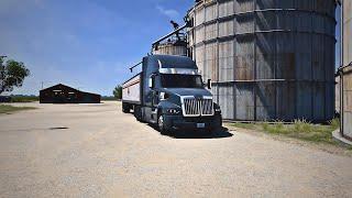 POTATOES (20 TON) TRANSPORT IN NEBRASKA | AMERICAN TRUCK SIMULATOR GAMEPLAY