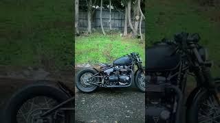 Custom Triumph Bobber - Built by JM Customs 