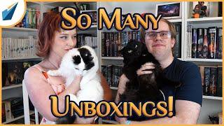 FOUR Year of Sanderson Unboxings! (Warbreaker, Cosmere, Sunlit Man, & Stormlight Boxes)