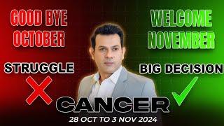 Cancer Weekly HOROSCOPE 28 October to 3 November 2024