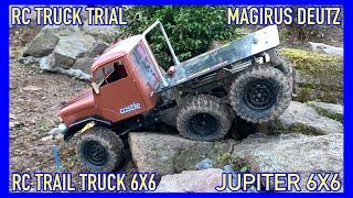 RC Magirus Deutz Trial Truck 6X6 als Magirus Jupiter 6X6 auf der RC Truck Trial Meisterschaft 2022