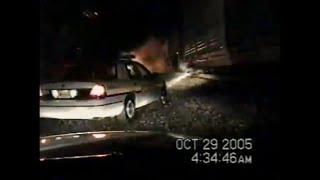 Train Hits Car After Pursuit