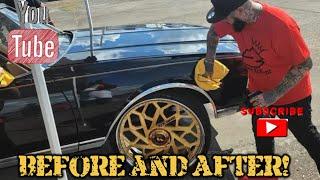 Before and After Ken-Tenn Kustomz builds a Box Chevy! 1978 Caprice Landau! for Fly by GMoney