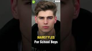 4 Best Hairstyle For School Boys || #shorts #viral