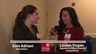 Iona College Junior Kate Adriani interview Lauren Dugan