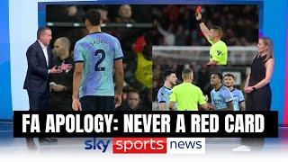  NOW FA Premier League Apology on Saliba "NEVER A RED CARD" Arsenal  | FULL Details