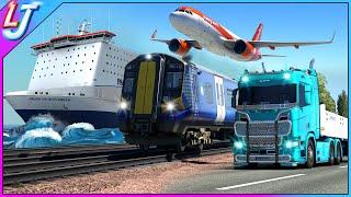 Trains, Planes, Trucks & Ships - EPIC TRIP! (110K Subscribers Special)