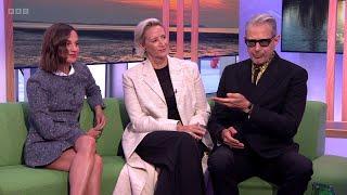 Alicia Vikander (Ex Machina, Tomb Raider), Jeff Goldblum, Janet McTeer On The One Show [27.08.2024]