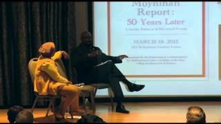 Kutztown University, The Commission on the Status of Minorities, The Moynihan Report, Panel 2