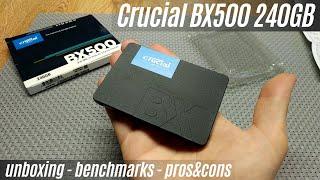 Crucial BX500 240GB SSD Review  Quick review of CT240BX500SSD1