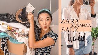 ZARA SUMMER SALE HAUL & TRY ON: What I Got For $400 (16 Items)