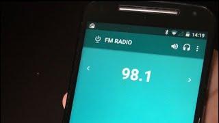 How To Listen To FM Radio On Your Android Device Through Speakers Without Headset & Wi-Fi Connection