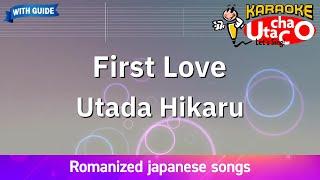 First Love – Utada Hikaru (Romaji Karaoke with guide)