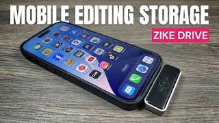 Zike Drive - Extended Storage Solutions for iPhone & Mobile Editing