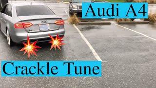 2010 Audi A4 (B8) Crackle Burble Tune - Integrated Engineering Stage 2