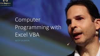 Computer Programming with Excel VBA with Mor Sagmon - About the Course