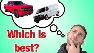 Should You Buy A Truck Or A Van For Your Business? | Handyman University