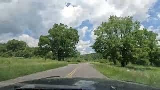 Dashcam Timelapse of Blue Ridge Parkway, from Fancy Gap to Rockfish Gap