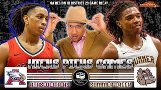 High Intense Rivalry Produces High Intense Game | #HicksPicksGames | Atascocita HS vs Humble HS