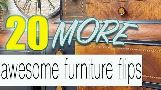 20 MORE of my best FURNITURE FLIPS!! before and after of my favourites rescues!