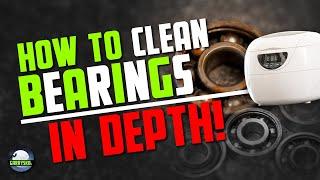 How to clean skate bearings IN DEPTH | The easiest way