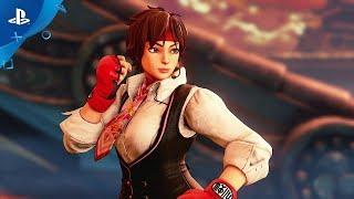 Street Fighter V: Arcade Edition – Sakura Reveal Trailer | PS4