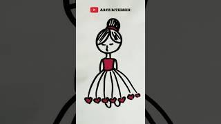 Girl drawing tricks  #artzriteeshh #shorts #viralshorts