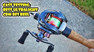 Fishband Clamber Hyper Micro BFS Reel Cast Test - Ultimate CDM UL BFS Reel